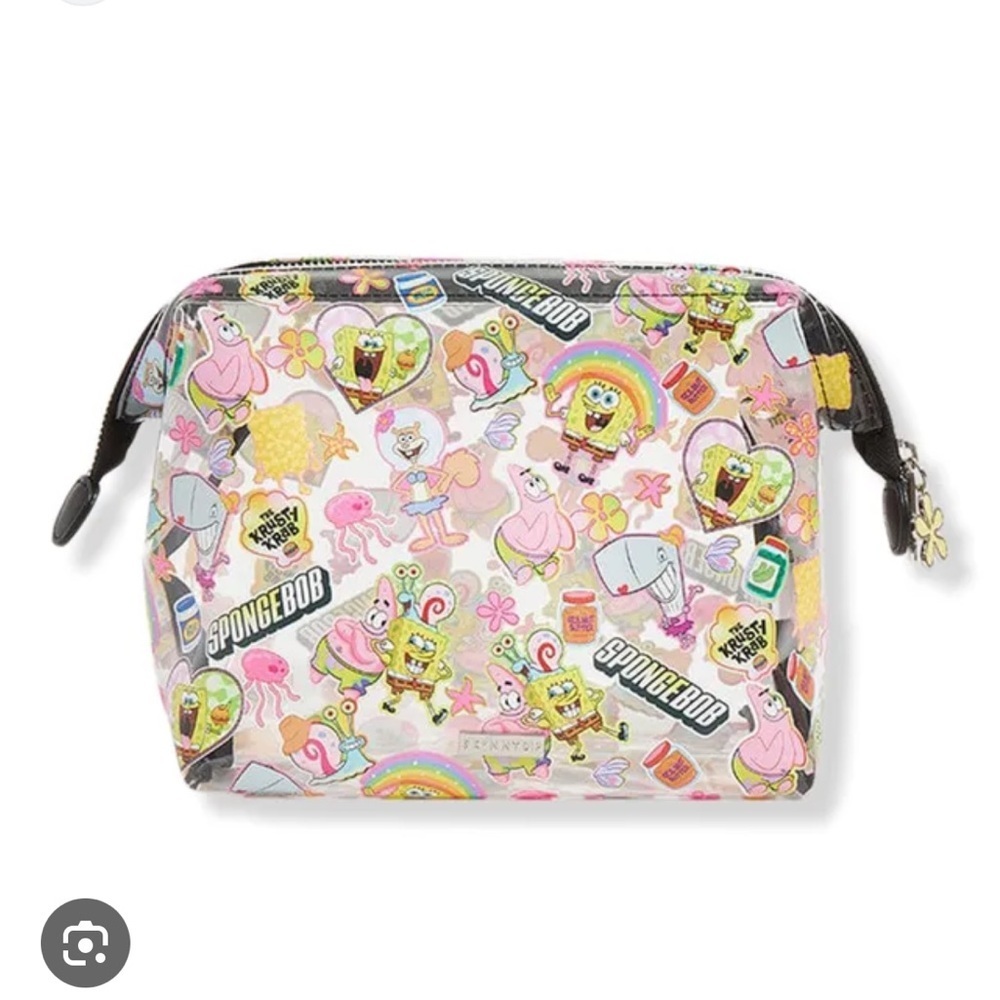 Ulta Beauty SpongeBob x Skinnydip Sticker Bag